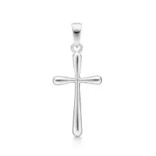 Kors drop 22 mm - Sølv fra Mads Z Standard