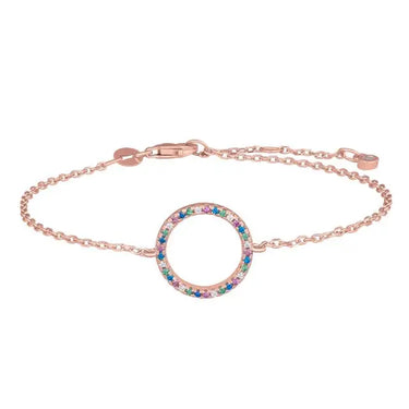 Filicanor armbånd 13mm 17+3cm - Rosaforgyldt fra Joanli Nor