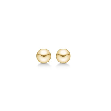 kugleørestik 4 mm - 14 kt. Rødguld fra Mads Z Standard