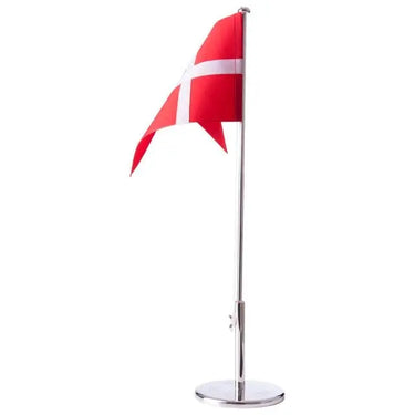 Flagstand med dåbsfod 40 cm - Forkromet fra Noa Kids