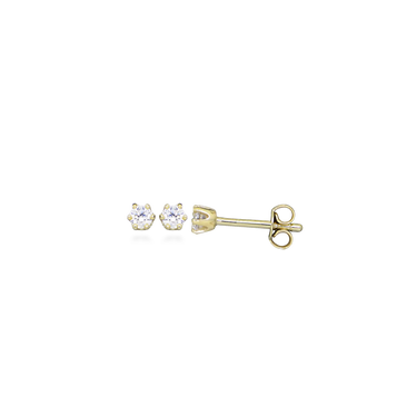 Maxi Sparkle Ørestikker - 8 kt. Guld fra Gold Essentials by Plaza