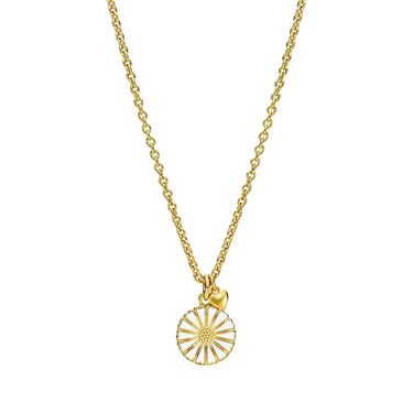 Marguerit collier 11 mm - Forgyldt fra Lund Copenhagen