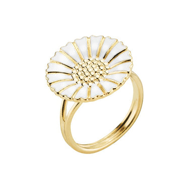 Marguerit ring - Forgyldt