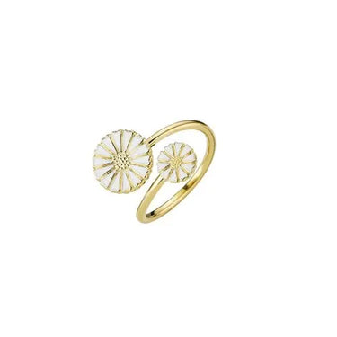 Marguerit ring - Forgyldt fra Lund Copenhagen