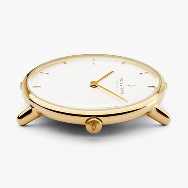 Native 36mm NR36GOLEBRXX fra Nordgreen