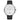Pioneer // 42mm // Silver // Leather // Black // White fra Nordgreen