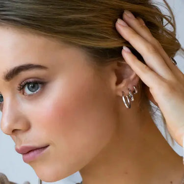 Ellera Pianura Piccolo Øreringe - Sølv fra Sif Jakobs Jewellery