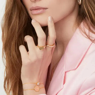 Follina Pianura Piccolo Ring - Forgyldt fra Sif Jakobs Jewellery