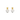 Lemona Petite Øreringe - Forgyldt