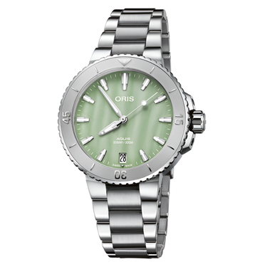Aquis Date Ladies Mop 73377704157MB fra Oris