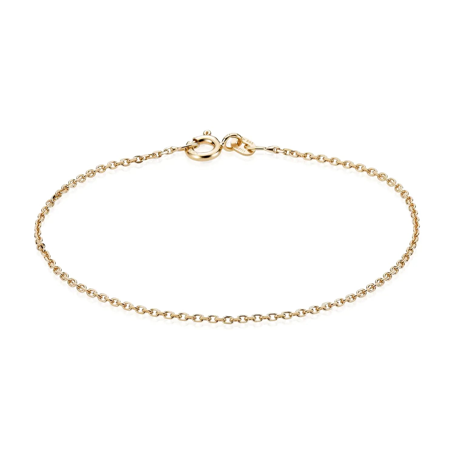 Anker Facet Armbånd 0,4 - 14 kt. Guld fra Fine Essentials by Plaza