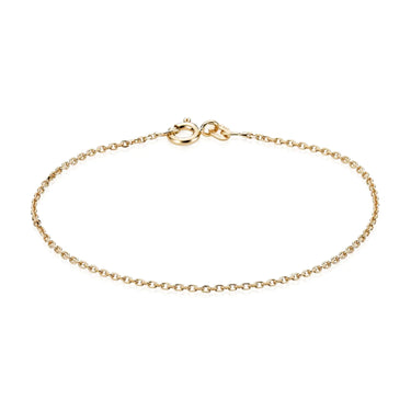 Anker Facet Armbånd 0,4 - 14 kt. Guld fra Fine Essentials by Plaza