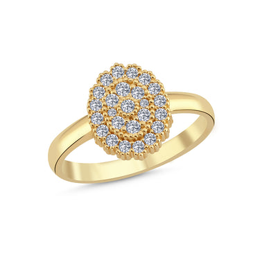 ATHENE Ring m.  0,38ct. - 14 kt. Guld