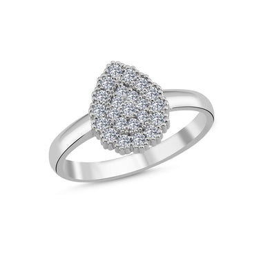 ATHENE Ring m.  0,31ct. - 14 kt. Hvidguld