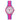 Pige ur - Pink/hvid fra Club