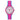 Pige ur - Pink/hvid fra Club