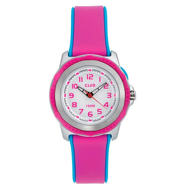 Pige ur - Pink/hvid fra Club