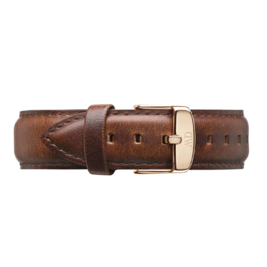Classic St Mawes rem - Rosa Guld fra Daniel Wellington