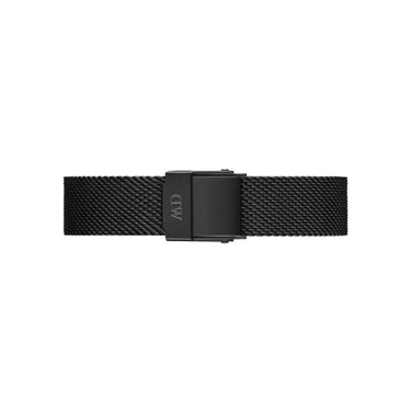 Petite Ashfield Lænke - Sort fra Daniel Wellington