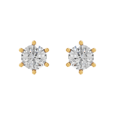 Star 1,00 ct. ørestikker  - 14 kt. Guld