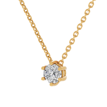 Star 0,40 ct. vedhæng  - 14 kt. Guld
