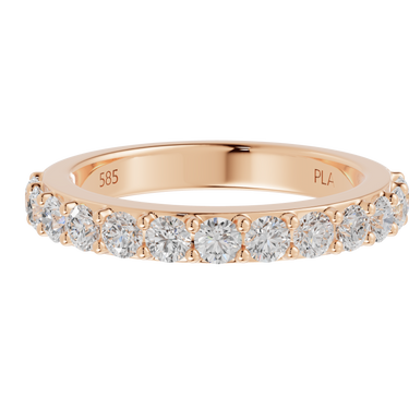 alliance 0,78 ct. ring - 14 kt. Rosaguld