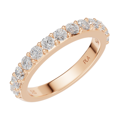 alliance 0,78 ct. ring - 14 kt. Rosaguld