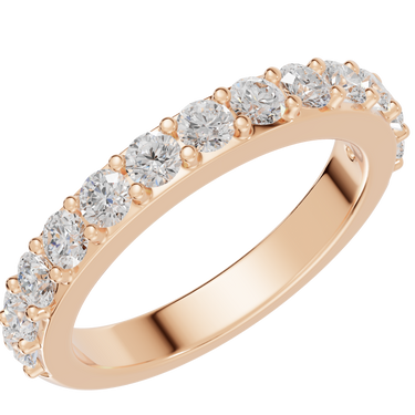 alliance 0,91 ct. ring - 14 kt. Rosaguld
