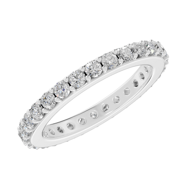 alliance 1,12 ct. ring - 14 kt. Hvidguld