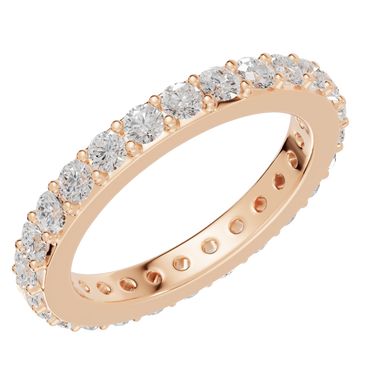 alliance 1,30 ct. ring - 14 kt. Rosaguld