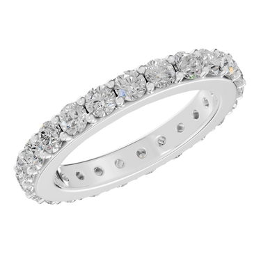 alliance 1,61 ct. ring - 14 kt. Hvidguld