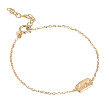 Mom Armbånd - Forgyldt fra Enamel