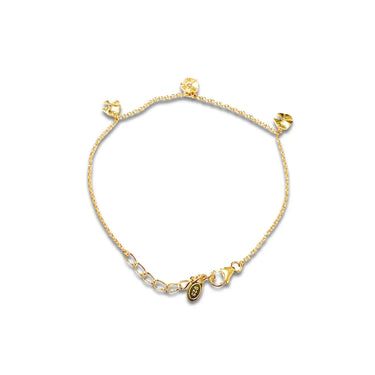 Armbånd m. Vedhæng - Forgyldt fra Lush Lush Jewelry