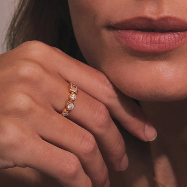 Aya Ring - Forgyldt fra Izabel Camille