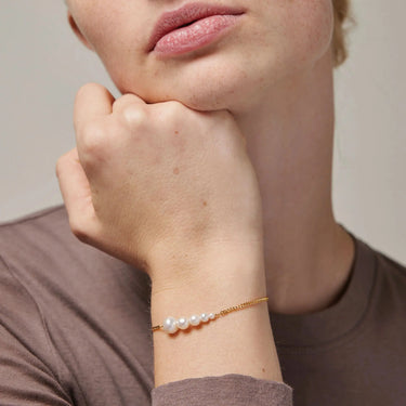 Carmen armbånd - forgyldt fra Enamel