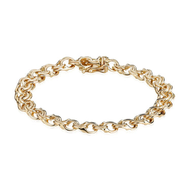 Bismark armbånd 8,5/17,5 - 14 kt. Guld fra Fine Essentials by Plaza