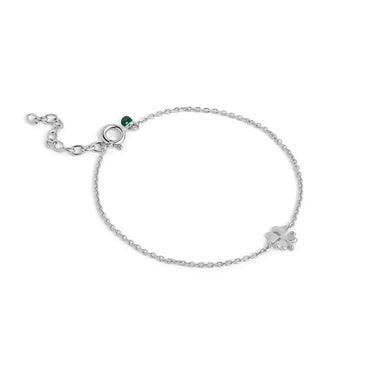Four-Leaf Clover Armbånd - Sølv
