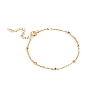 Beaded Chain Armbånd - Forgyldt