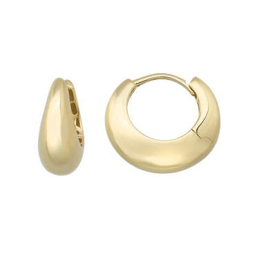 Little Chub Creoler - 8 kt. Guld fra Gold Essentials