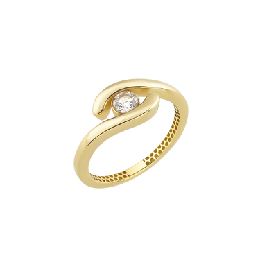 Vintage Ring - 8 kt. Guld fra Gold Essentials