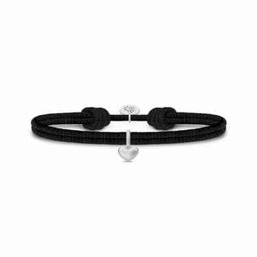 Love Satin armbånd - Sølv