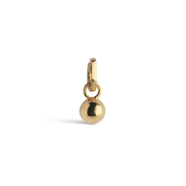 Disco Ball Charm - Forgyldt