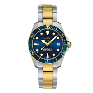 DS Action Diver Lady Ur - Sølv/Blå fra Certina