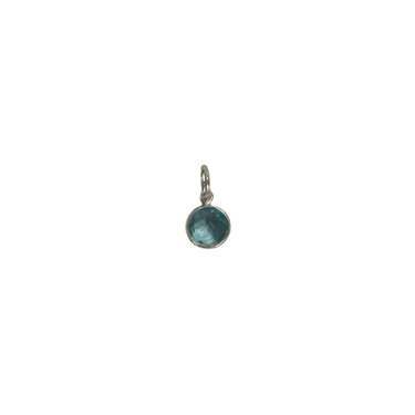 Prima Donna - Vedhæng Sølv Aqua Small fra Izabel Camille