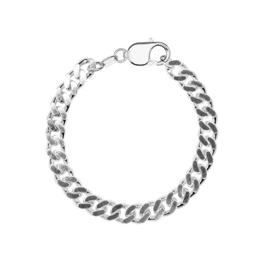 IX Chunky Curb armbånd - Sølv fra Ix Studios