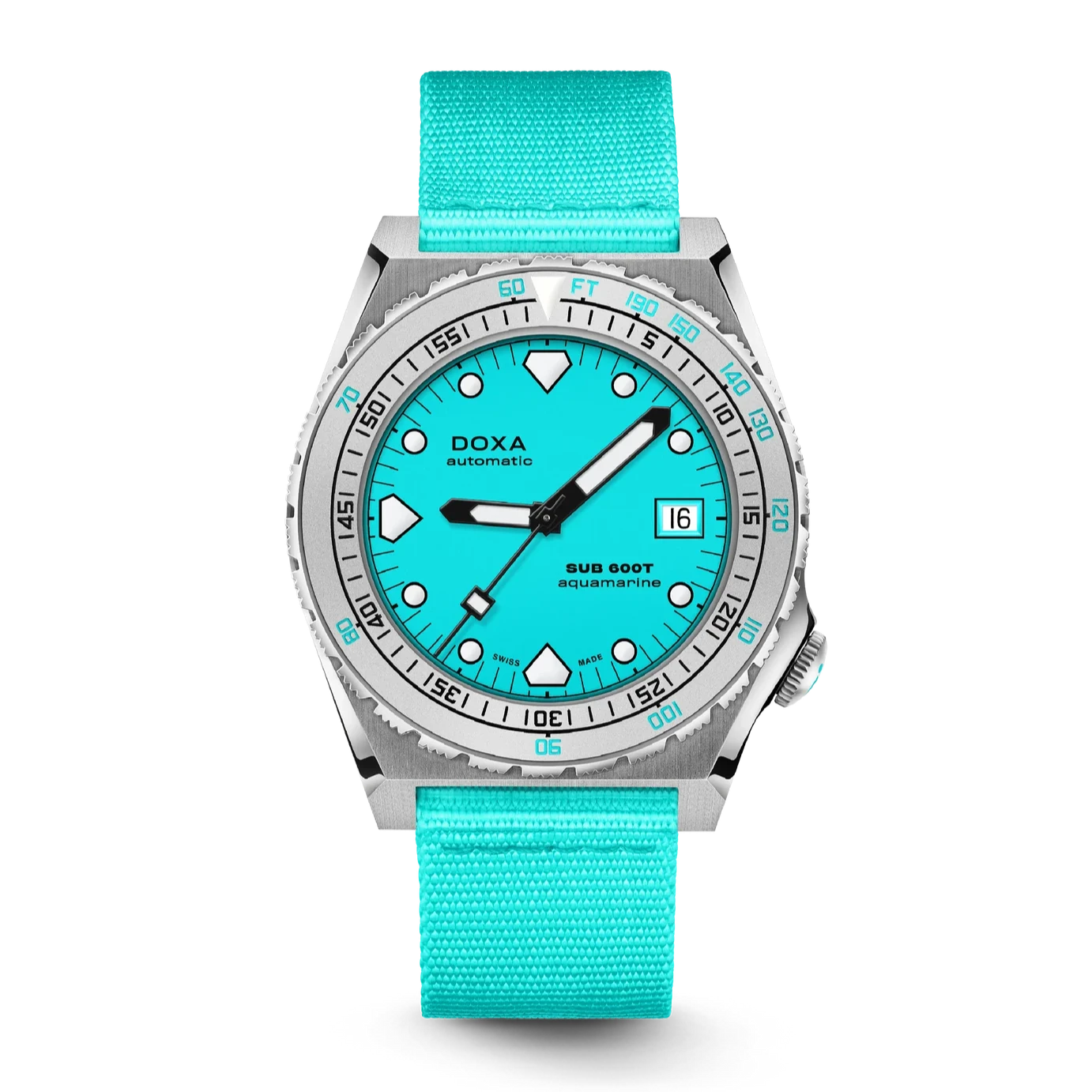 Sub 600T Aquamarine 862.10.241.25 fra Doxa