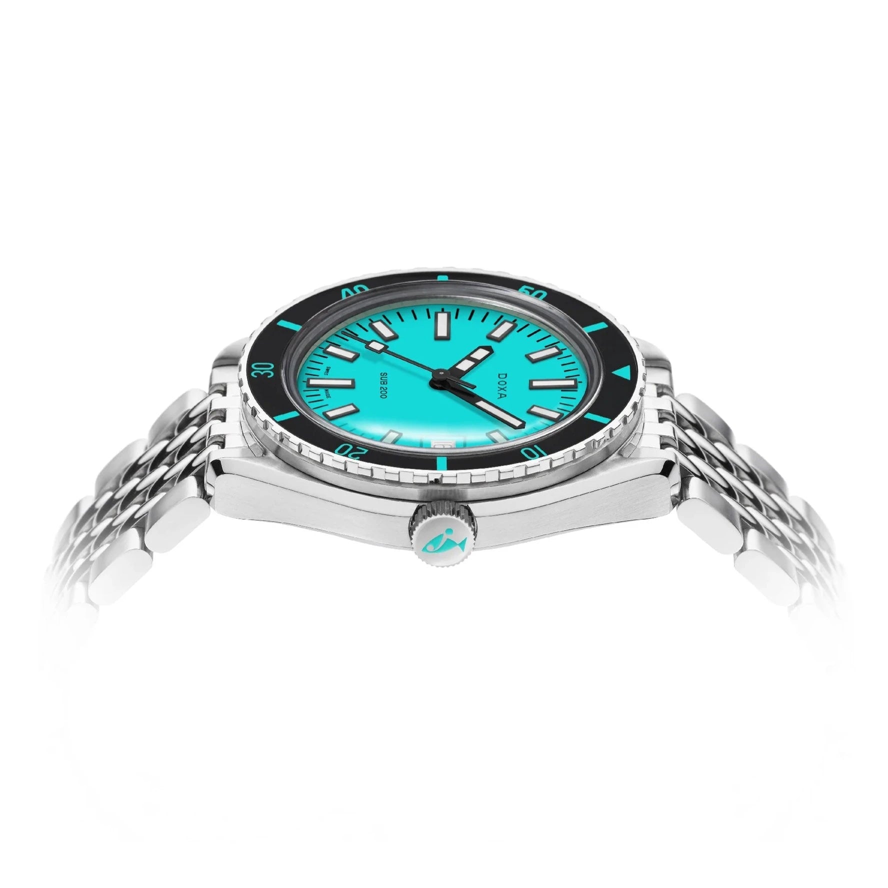 Sub 200 Aquamarine 799.10.241.10 fra Doxa