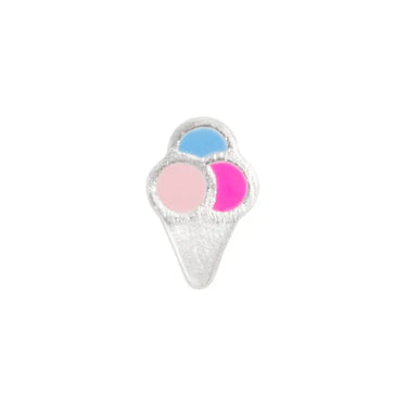 Ice Cone Ørestik - Sølv fra LULU Copenhagen