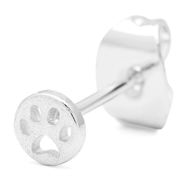 Dog Ørering - Forsølvet Messing