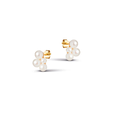 Mae ørering -forgyldt fra Enamel